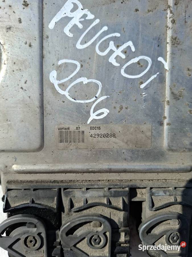 Komputer Sterownik Silnika Peugeot 206 Wisznice