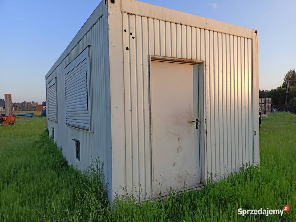 Kontener biurowy 75 30 m Niemiecki 2 podlaskie sprzedam