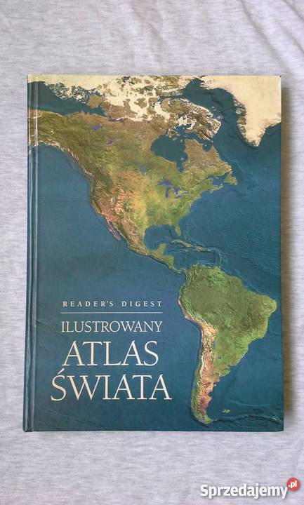 Atlas Świata mapy całej ziemi do nauki w szkole Podręczniki Wrocław