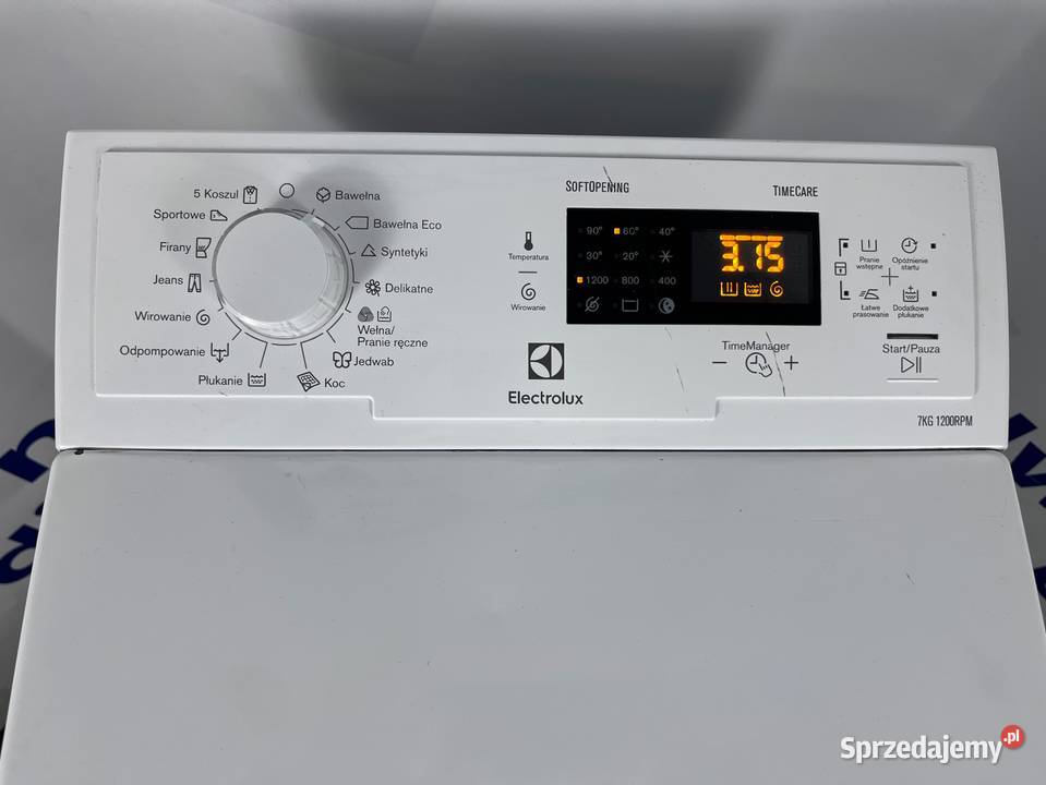 Pralka Electrolux Góry Ładowana 7 1200 A Wiejca sprzedam