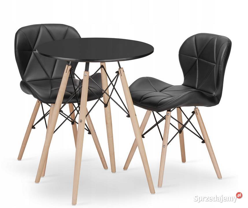 Zestaw Stół 60 2 Krzesła Skandynawski Styl DSW podlaskie Choroszcz