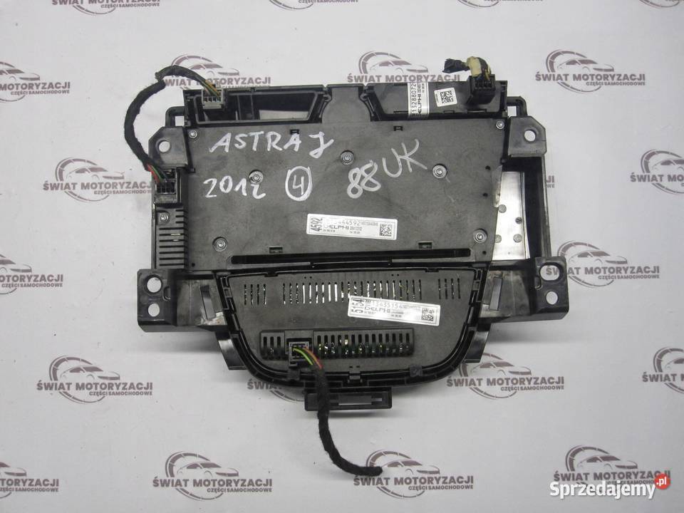 OPEL ASTRA J LIFT 14r panel radia klimatyzacji
