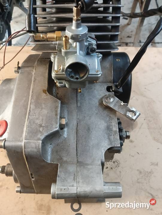 Silnik Simson kapitalnym remoncie przebieg około Tarnów