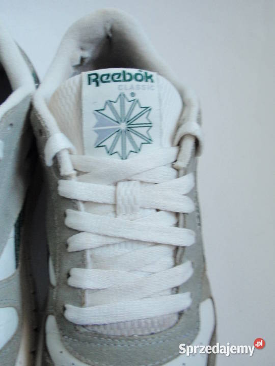 Buty Reebok classic Leather biało szare EUR 405 świętokrzyskie Kielce