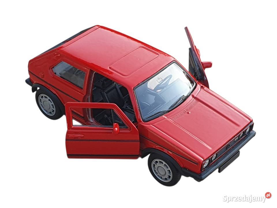 Model samochodu VW Golf I GTI czerwony skala 134 śląskie