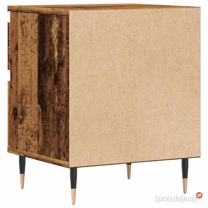 Szafka nocna stare drewno 40x35x50 materiał Nocne