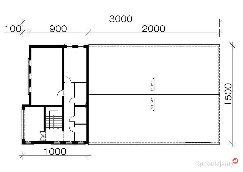 Hala Stalowa z Biurowcem HF 1530
