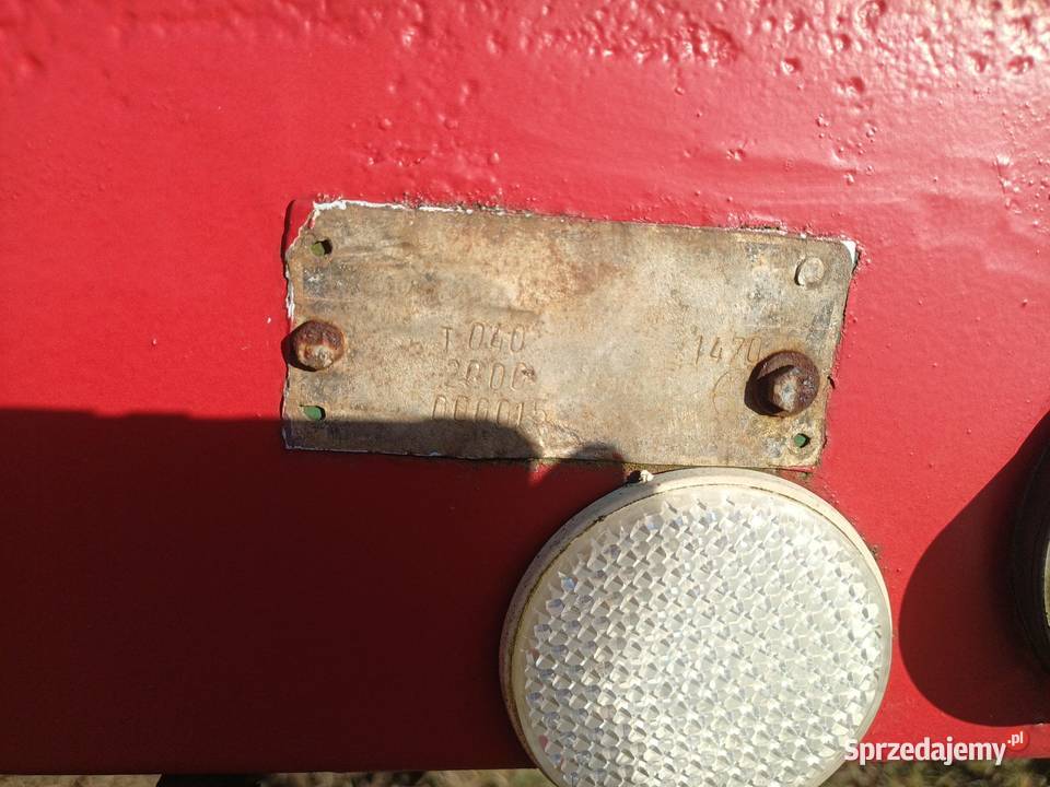 PRZYCZEPA WYWROTKA 3500 wywrotki Radomsko