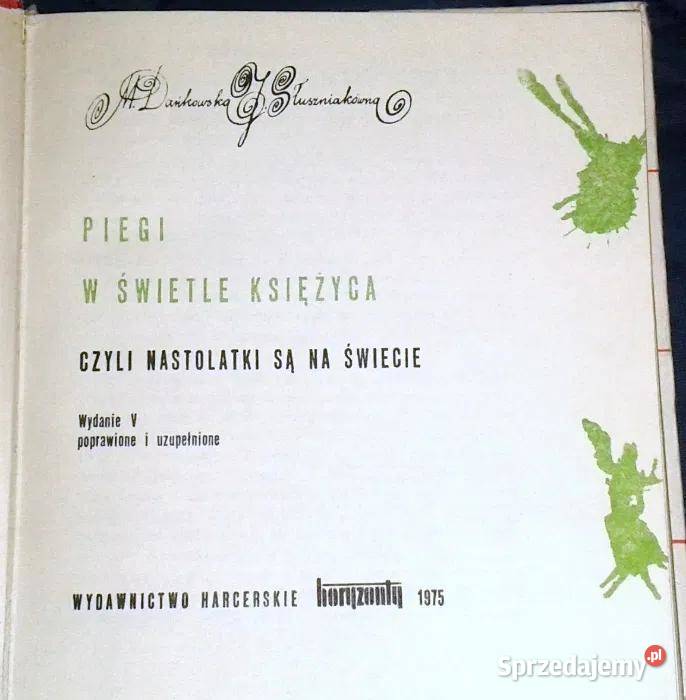 Piegi w świetle księżyca M Dańkowska J