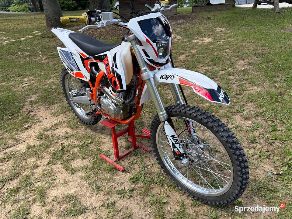 Cross kayo K2 250 nowy fabryka 16 mth ładny stan nieuszkodzony Motoryzacja Oświęcim