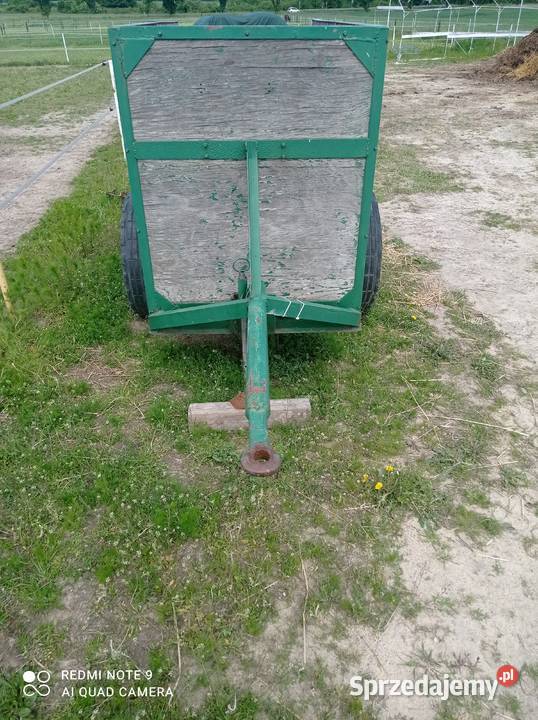 Mała przyczepa rolnicza sztywna Solidna Rusko