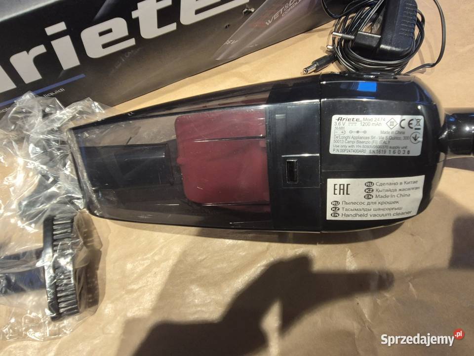 ARIETTE Odkurzacz przenośny samochodowy Słupsk