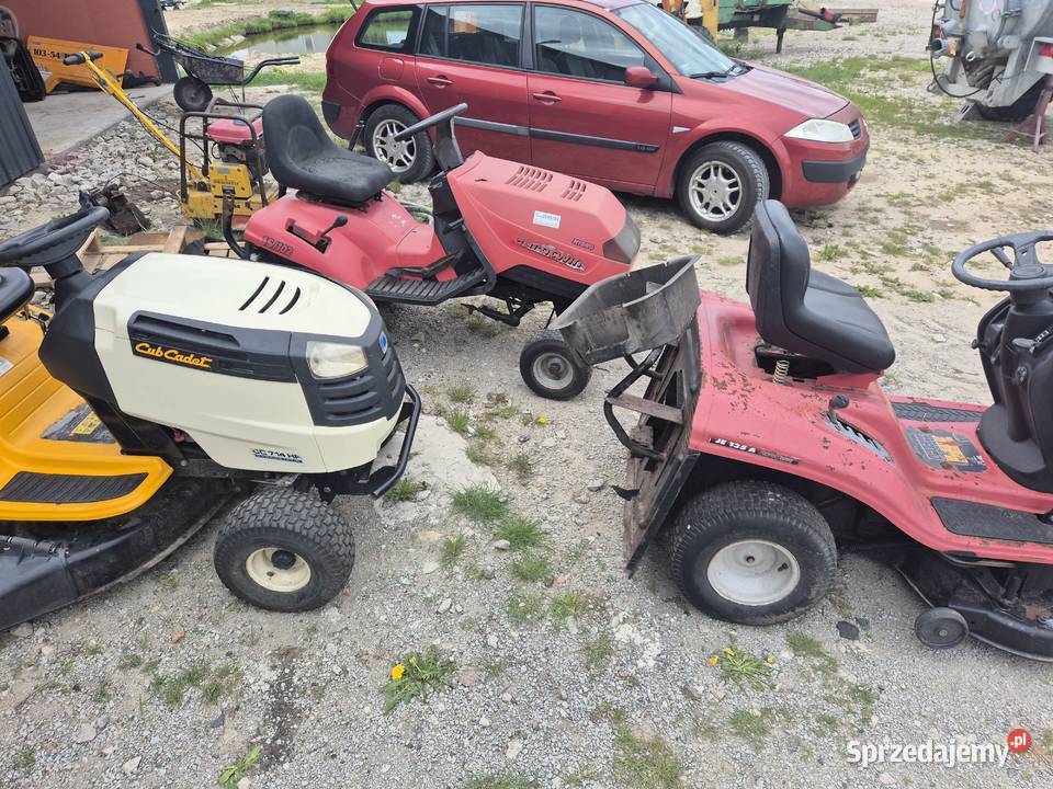 3 x kosiarka traktorek do poprawek Okrzeja sprzedam