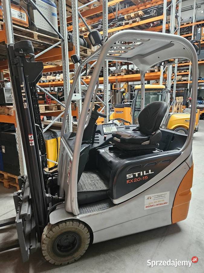 Wózek STILL RX2015 z 2009r Maszt Duplex 15734 mazowieckie Nowy Dwór Mazowiecki