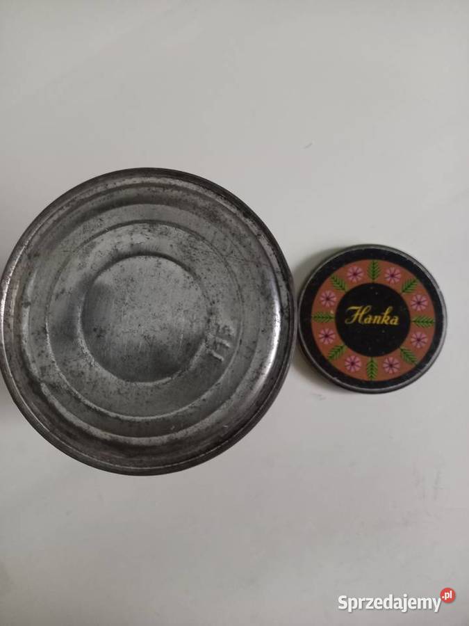 Stara puszka Hankakarmelki PRL Kraków