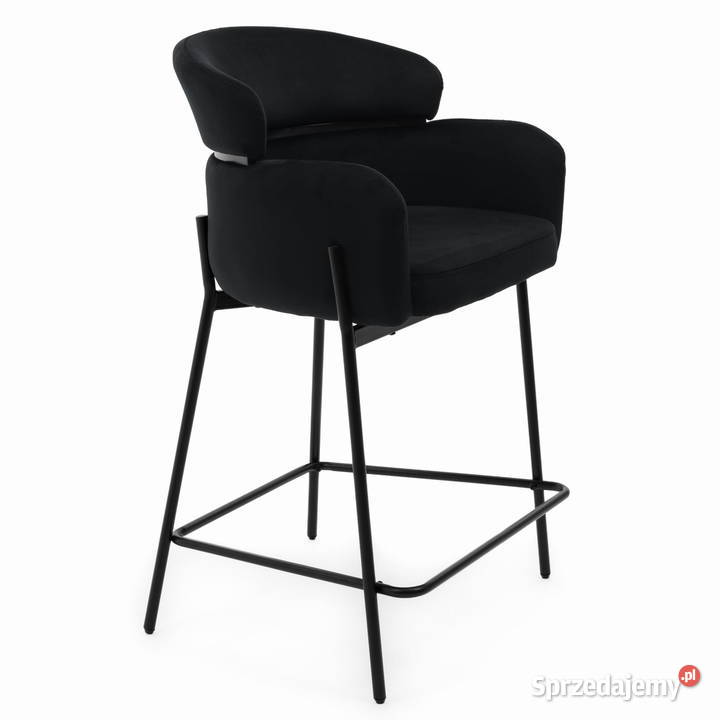 Hoker Tapicerowany Bolznao Czarny Wysyłka 24H wielkopolskie Tarchały Małe