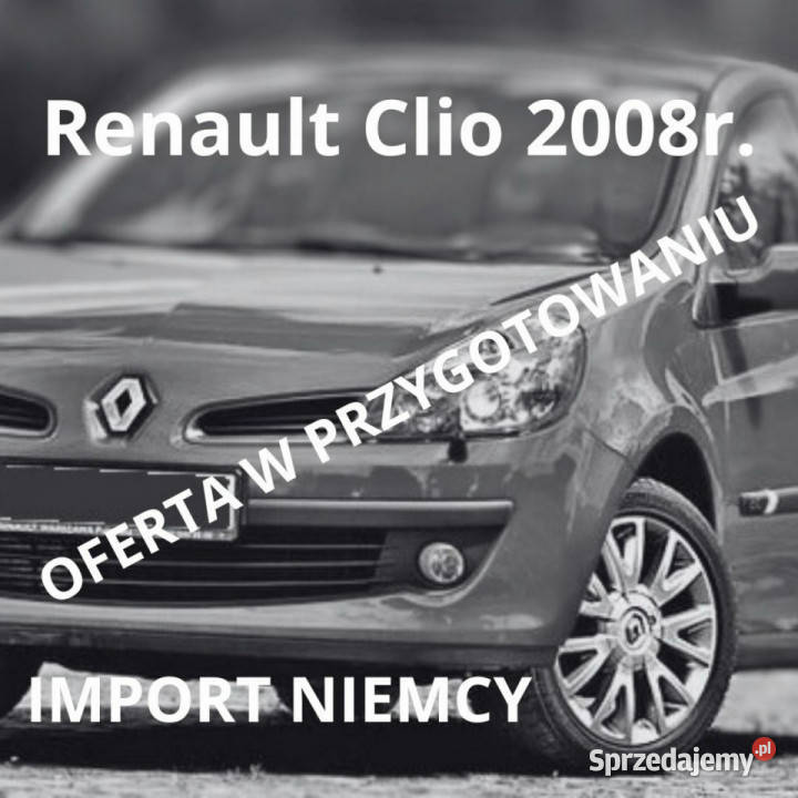 Renault Clio 2008r. 1,5 Diesel Tanio - Możliwa Zamiana! II …