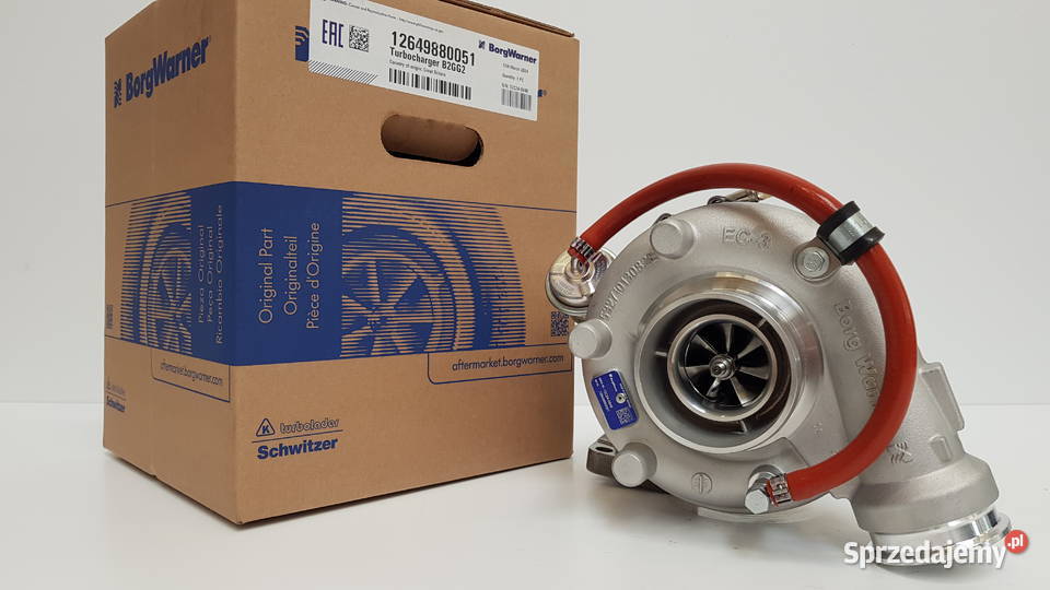 Nowa turbosprężarka BorgWarner KKK 12649880051 Siedlce