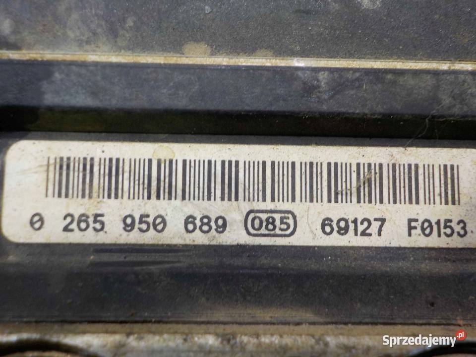 SKODA ROOMSTER 19 TDI 07r pompa ABS 0265950689 Suków