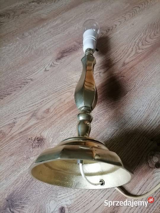 Piękna lampa salonowa z łkonca lat at 50 tych Kraków