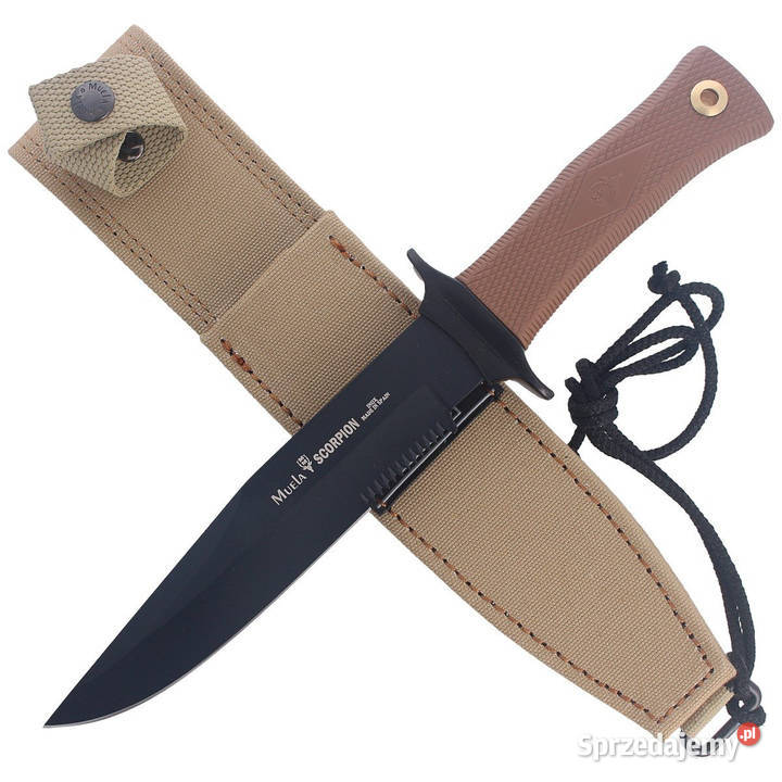Nóż Muela Desert Rubber PTFE 420H SCORPION18NM Warszawa