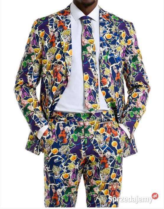 OPPOSUITS Garnitur męski z krawatem kolorowy Ostrów Wielkopolski