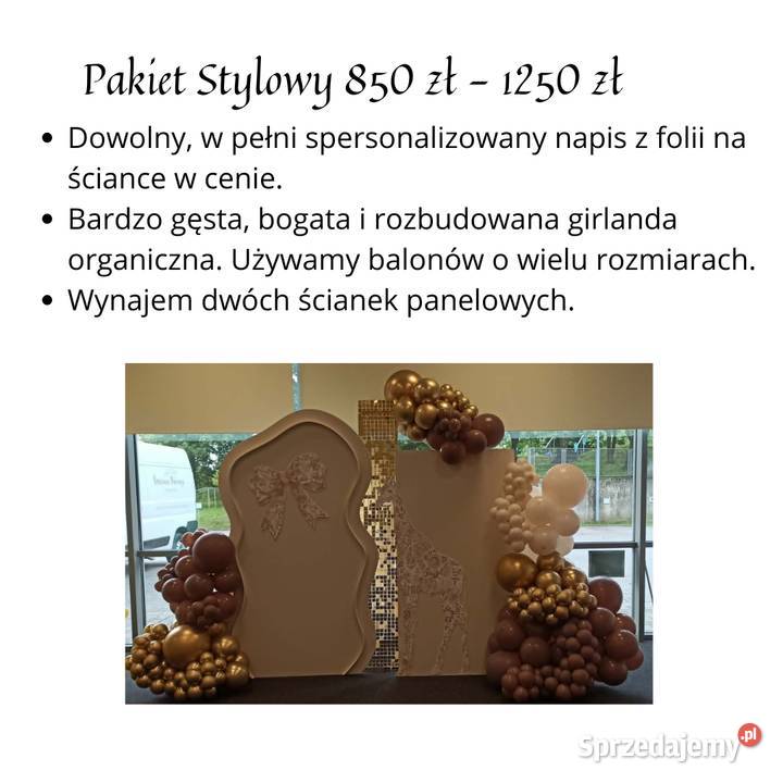 STROI SIĘ Ścianki i Dekoracje Balonowe Roczek Staniszewo