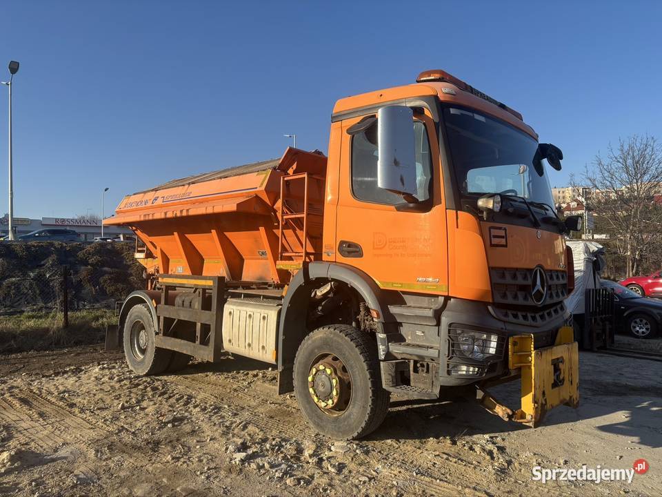 Mercede Arocs 1824 4x4 2014 piaskarka solarka możliwa zamiana