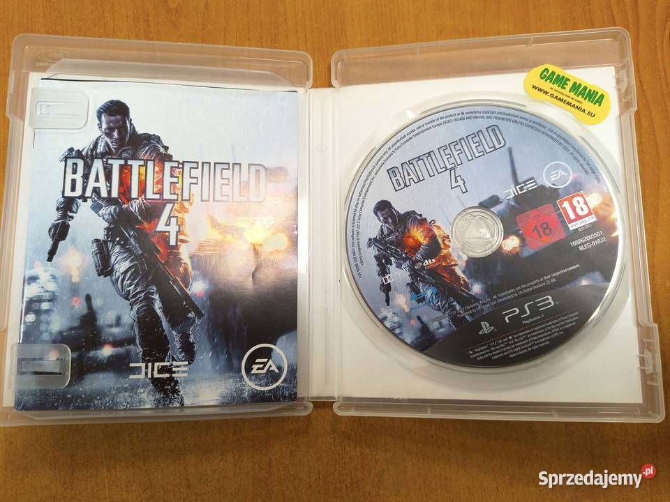 Gra 3 Battlefield 4 Komplet z Instrukcją Gry na konsole Gry na konsole Elbląg