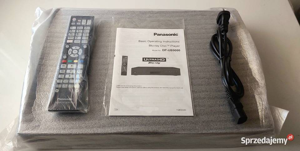 Panasonic DPUB9000 4K Ultra HD Bluray Player Warszówka