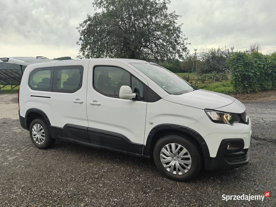 Peugeot Rifter LONG 2021r 15 130 7os nieuszkodzony małopolskie Wielka Wieś