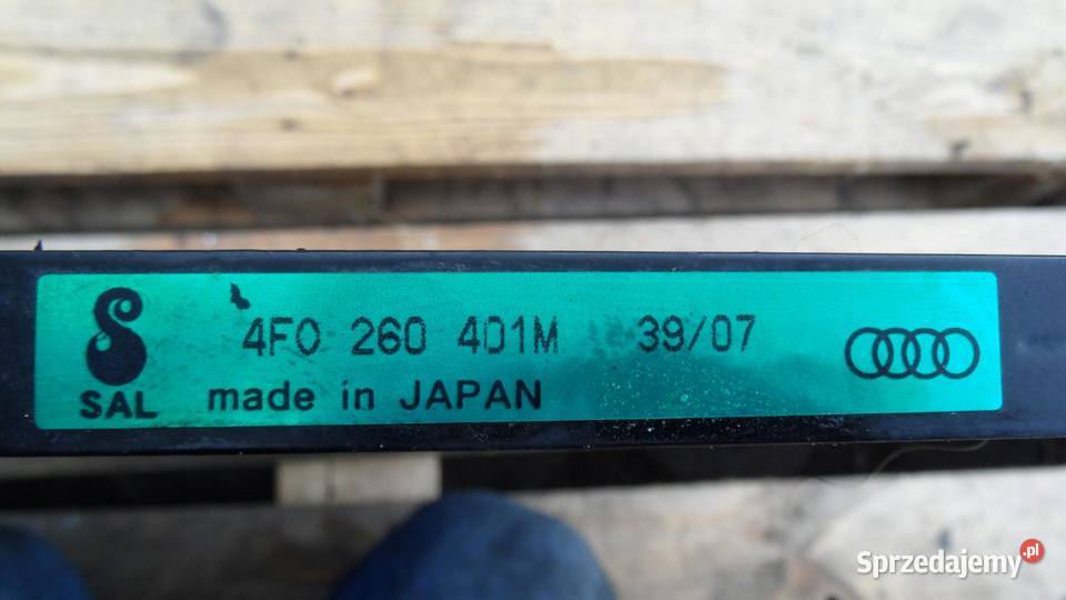 AUDI A6 C6 07r chłodnica klimatyzacji 4F02604D1M Chłodnice powietrza (intercoolery) sprzedam