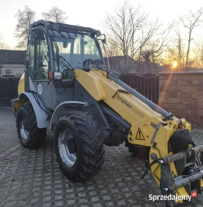 Ładowarka kołowa teleskop 2012r Kramer 750T jcb łódzkie Łowicz