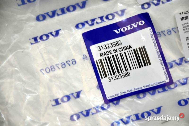 VOLVO S80 srodkowa kratka chrom zderzak przod OE Akcesoria samochodowe Bielany Wrocławskie