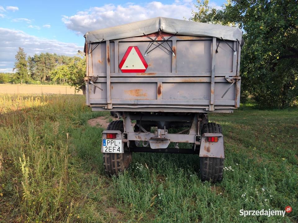 Przyczepa IFA HL 6011 rolnicza wywrotka 6T Tuliszków