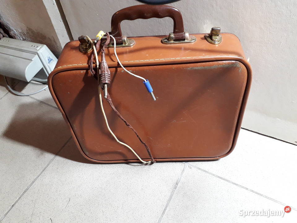 Gramofon retro Melodyne w skórzanej obudowie Warszawa