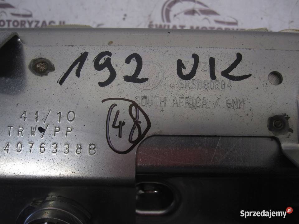 VW POLO V 11r AIRBAG poduszka pasażera 6RS880204 osobowe sprzedam