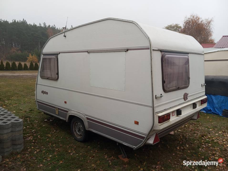 Przyczepa kempingowa na budowę działkęstróżówka Bydgoszcz