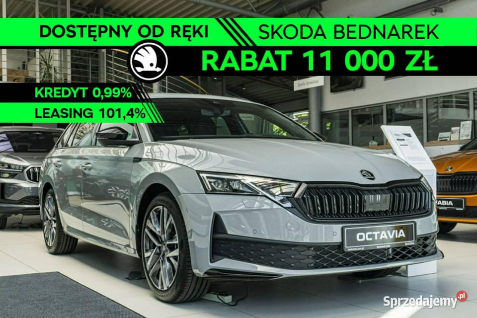 koda Octavia Combi Sportline 15 TSI mHEV 150 DSG kamera cofania Łódź sprzedam