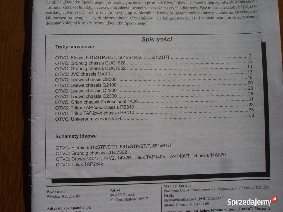 SERWIS ELEKTRONIKIDODATEK SPECJALNY 910161719 dolnośląskie Wołów