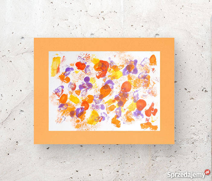 kolorowa dekoracja energia rysunek abstrakcja Kraków sprzedam