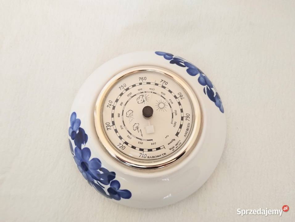 PRL Barometr Ceramiczny Cieszyn sprzedam