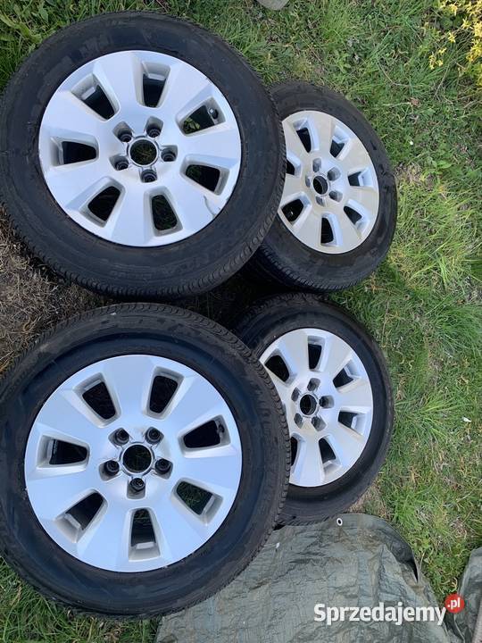 Felgi Audi A6 R16 22560 R16 letnie opony ET37 Samochodowe Szczecin sprzedam