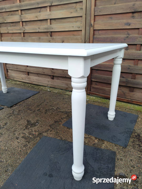 Stół drewniany biały styl prowansalski Warszawa