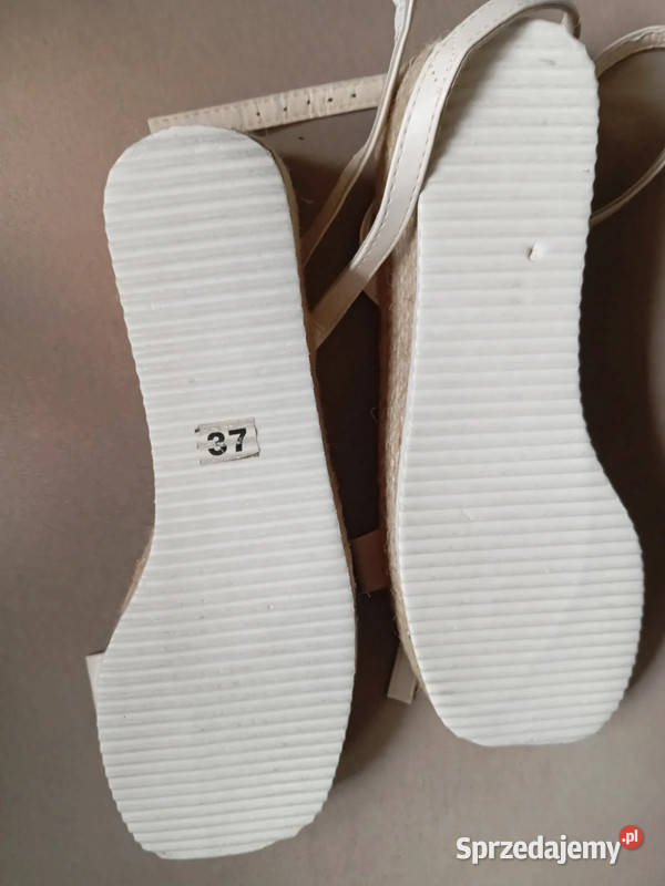 Sandałki Sandały Damskie Espadryle Nowe 37 Sandały i klapki Bydgoszcz
