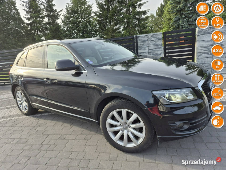 Audi Q5 xenon led navi chromy KAMERA ładny automatyczna Drelów