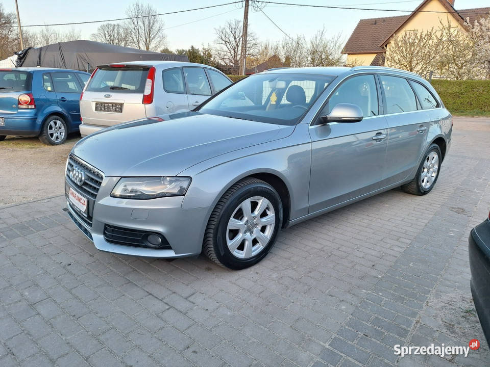 Audi A4 Avant Klimatronik Ksenon Nawigacja Ledy VAT marża Załom