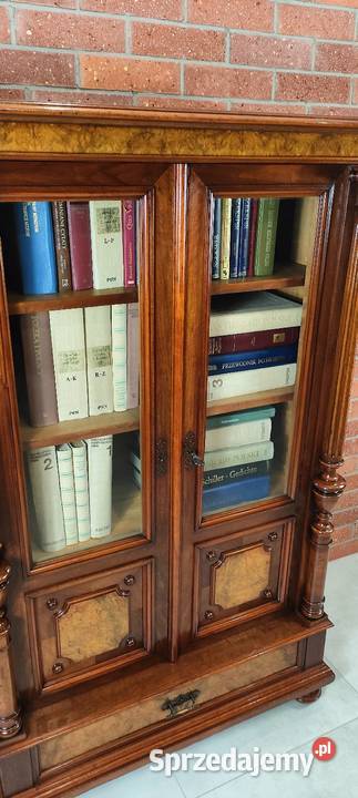 Ekskluzywna biblioteczka witryna eklektyczna Łagów sprzedam