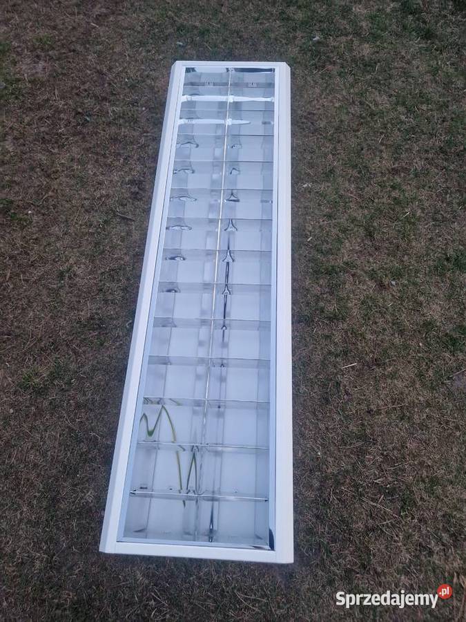 Lampy ledowe na świetlówki ładny stan podwójne Lampy wiszące mazowieckie Żyrardów sprzedam