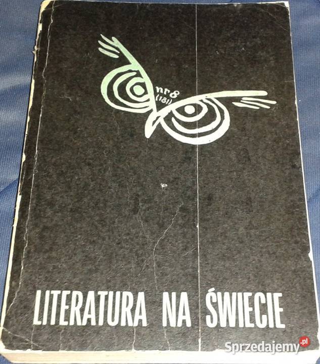 Literatura na świecie 8 181 1986 Chełm sprzedam